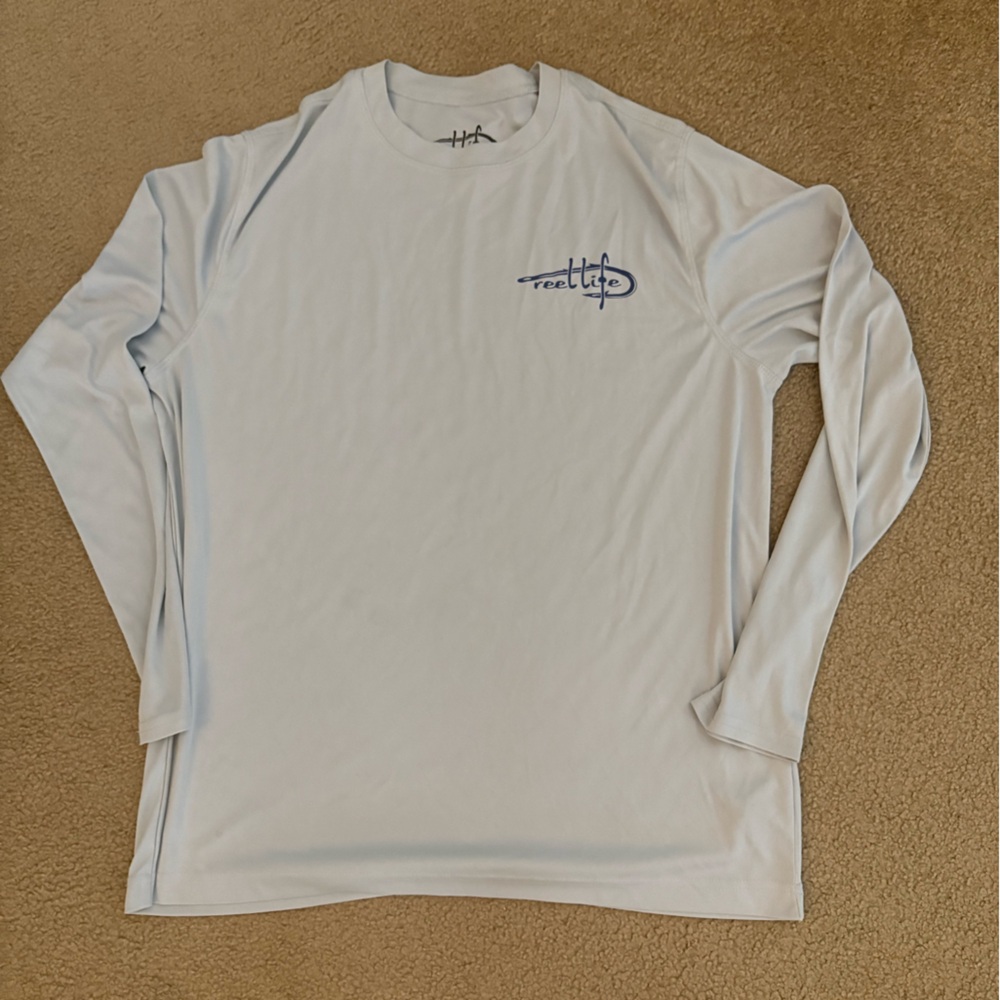 Stussy Men's Long Sleeve Tee - Light Blue